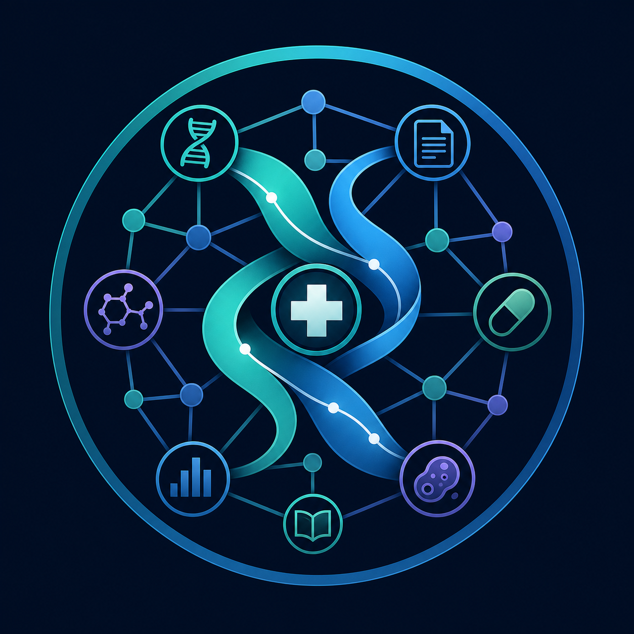 BioMedHop & BioWeave Logo